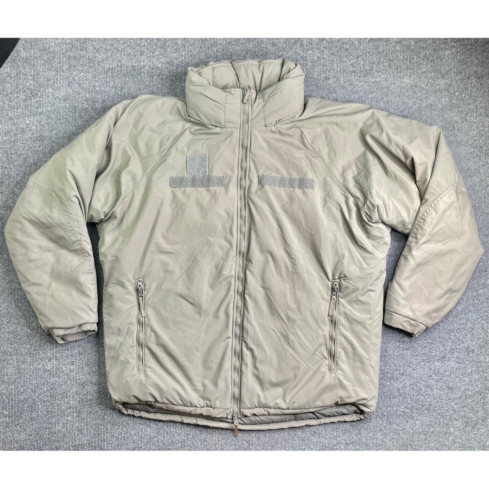 US Military ECWCS Gen III Level 7‎ Parka Men's Large Regular Grey PrimaLoft USA